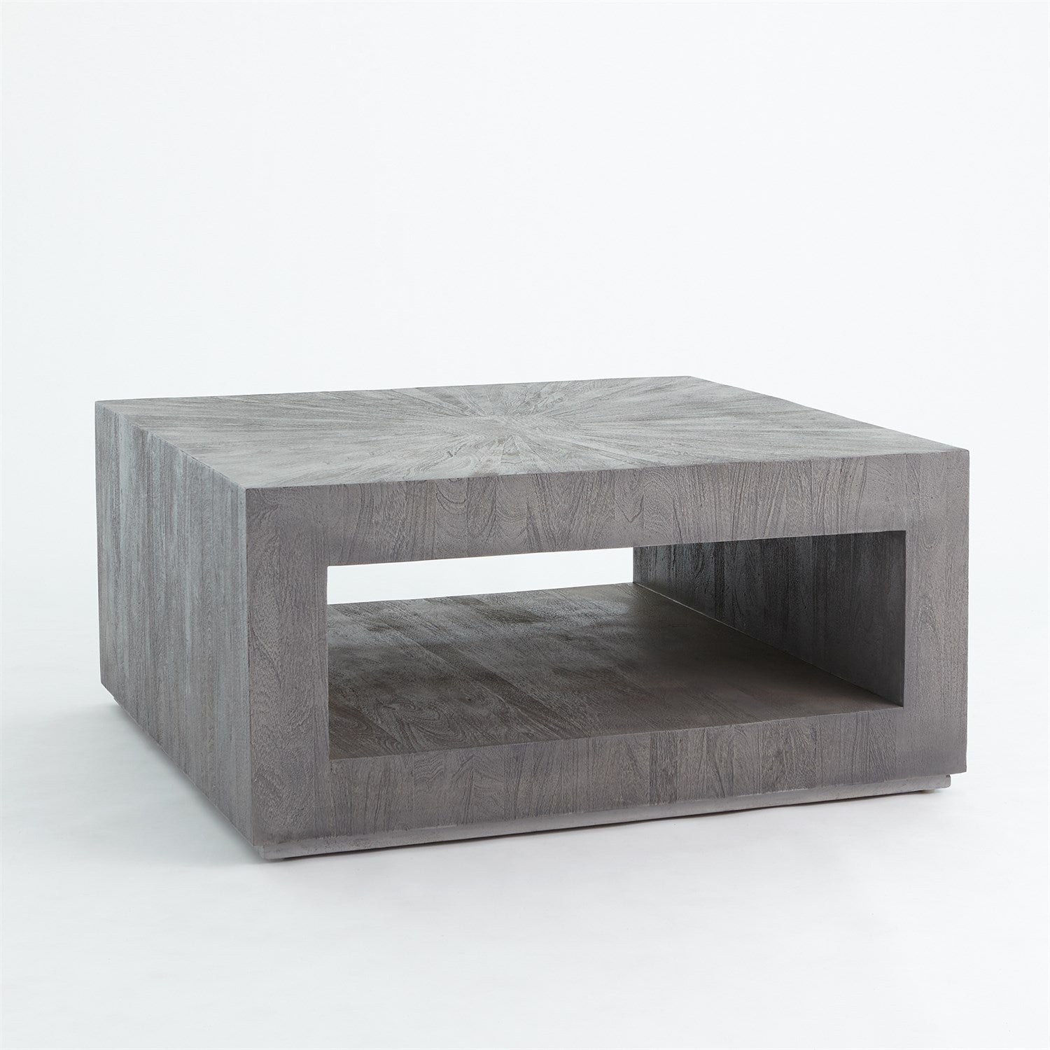 Global Views, Driftwood Square Coffee Table