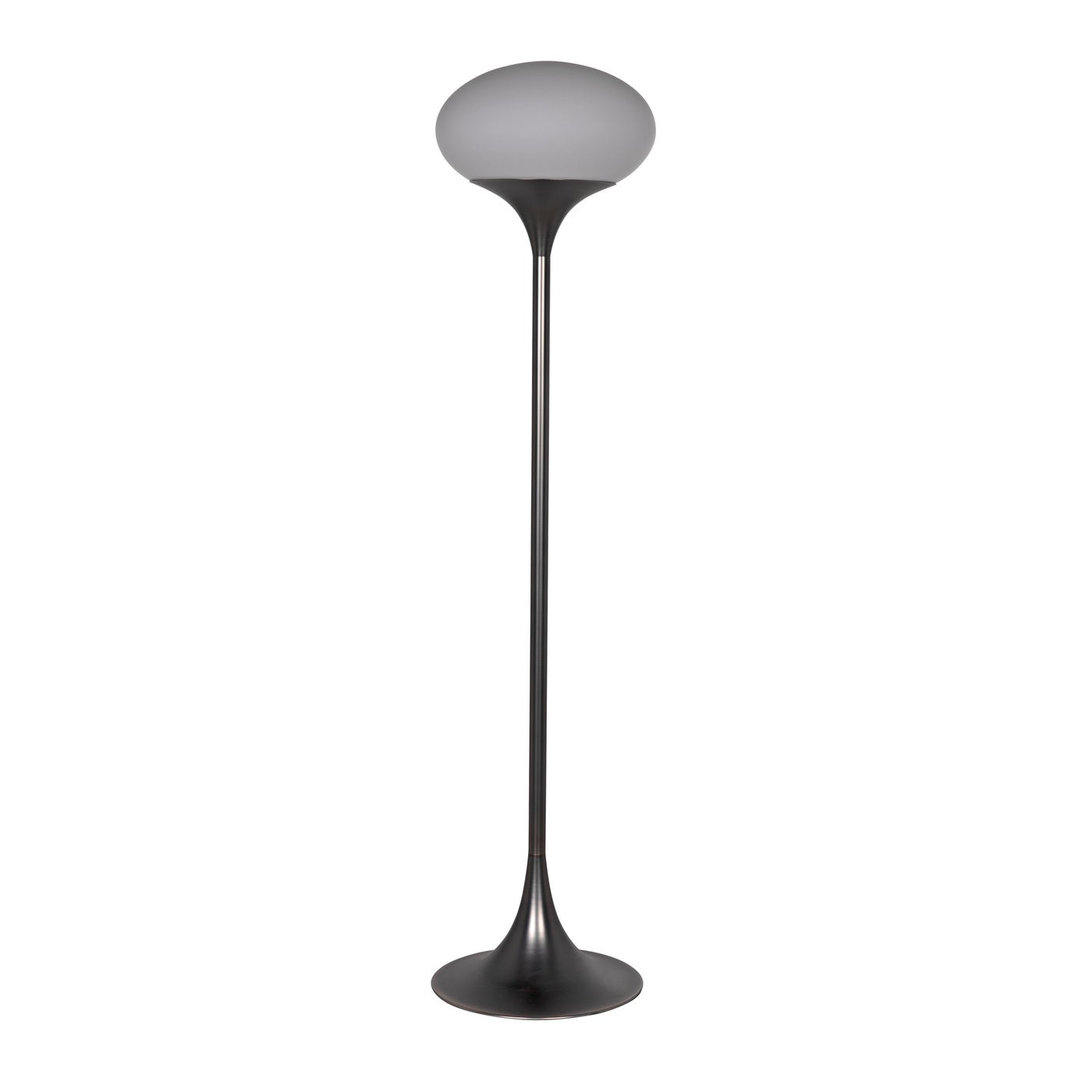 Noir, Drop Floor Lamp, Gun Metal Finish