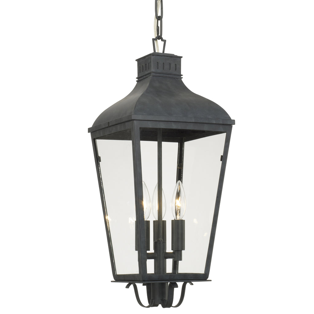 Crystorama Lighting Company, Dumont Outdoor 3 Light Chandelier