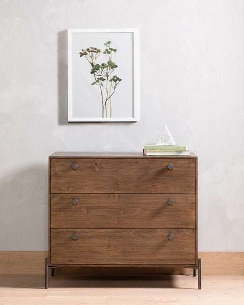 Four Hands, Dupont 3 Drawer Dresser - Auburn Poplar