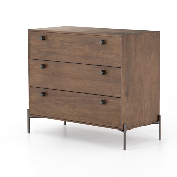 Four Hands, Dupont 3 Drawer Dresser - Auburn Poplar