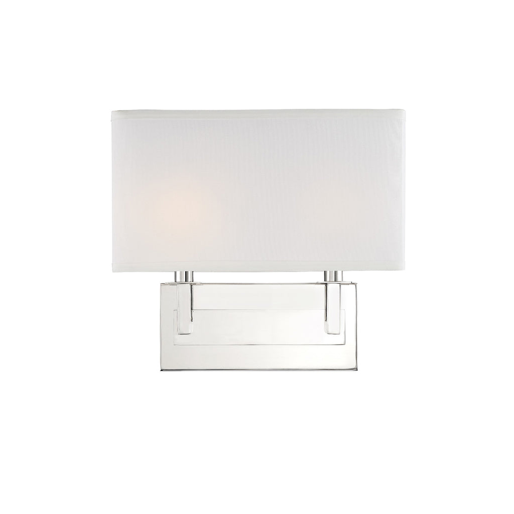 Crystorama Lighting Company, Durham 2 Light Wall Mount