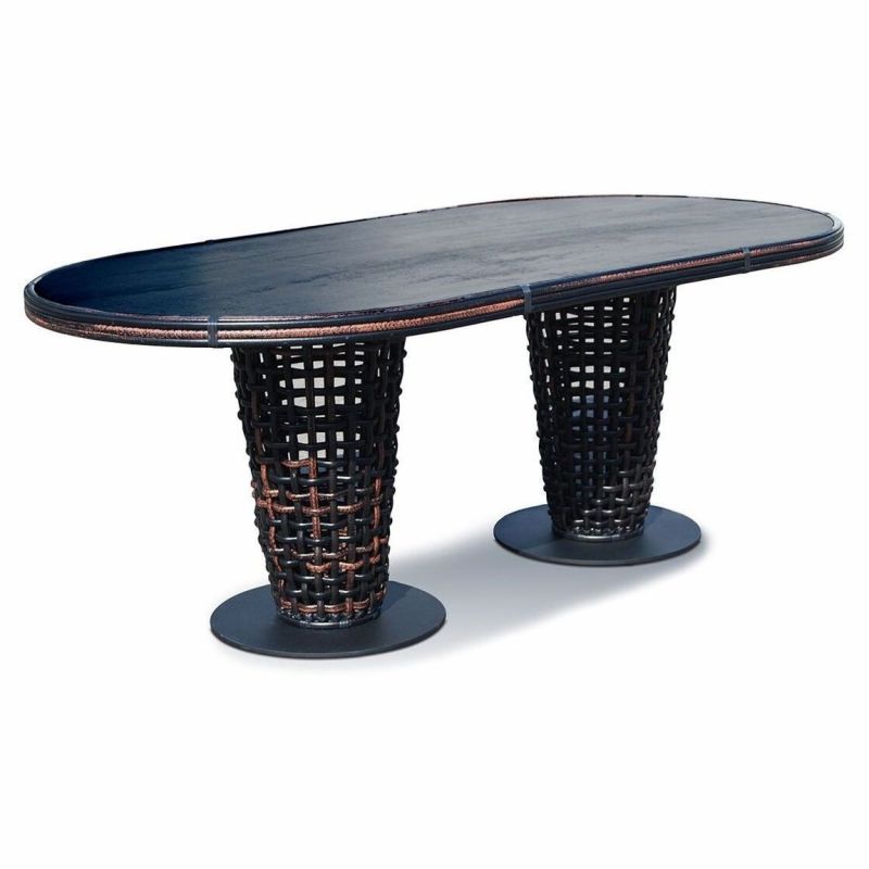 Skyline Design, Dynasty Oval Dining Table by Skyline Design