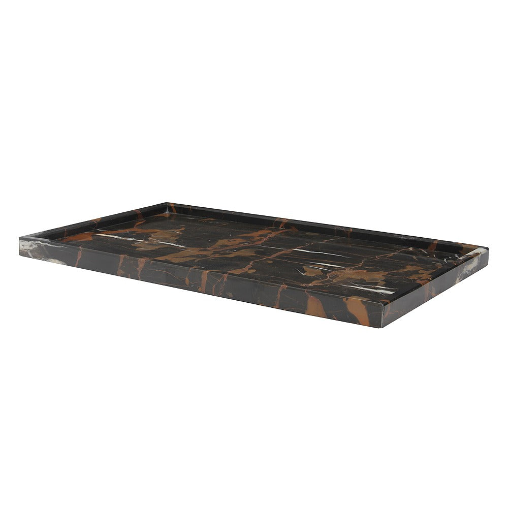 Marble Crafter, Edesia Collection Honed Finish Rect Tray 18"x10"