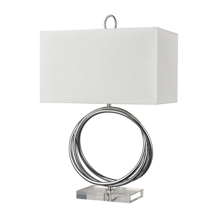 Elk Home, Eero 24'' High 1 - Light Table Lamp - Chrome