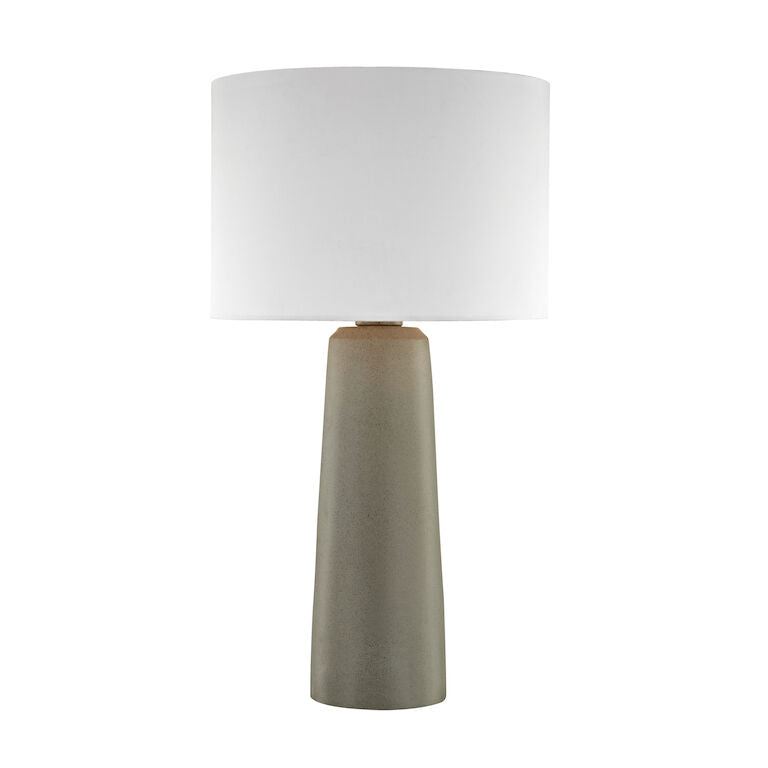 Elk Home, Eilat 27'' High 1 - Light Outdoor Table Lamp - Concrete