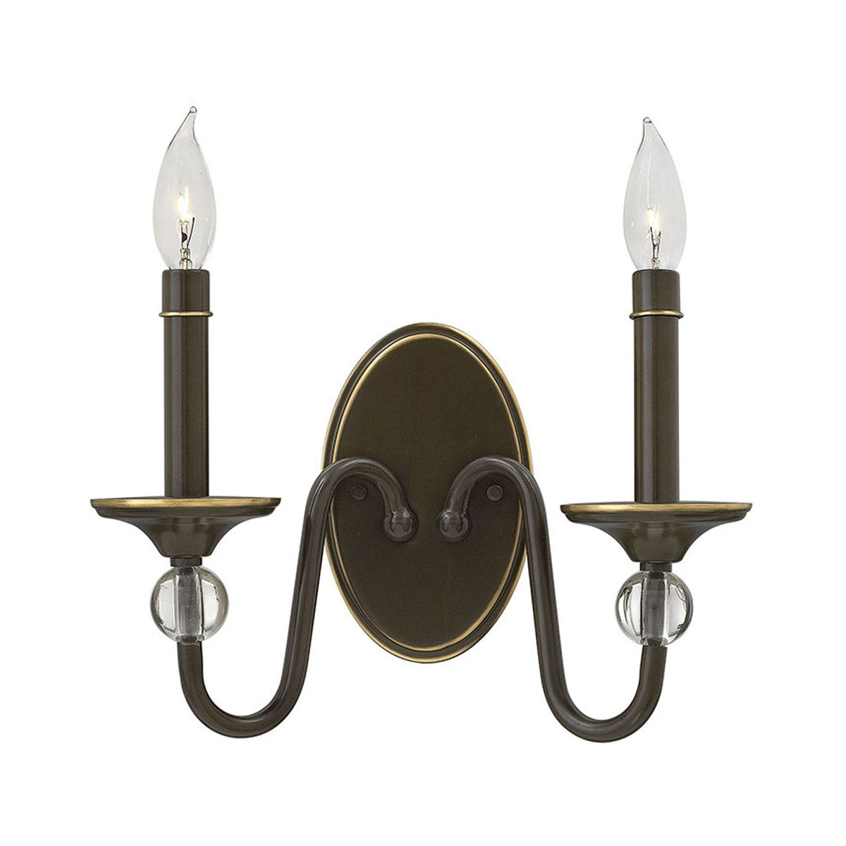 Hinkley Lighting, Eleanor Two Tier Wall Sconce