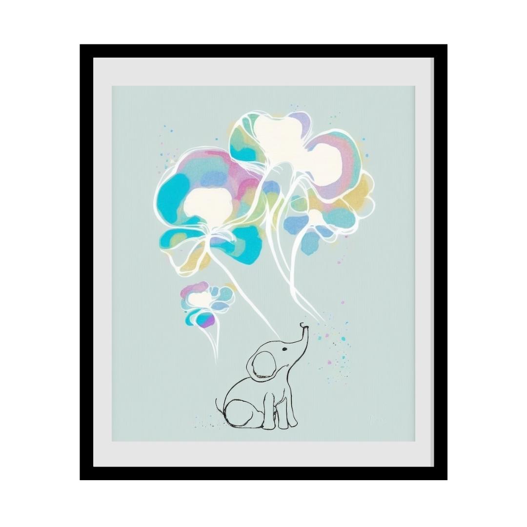 FASart, Elephant Bloom - Limited Edition Print