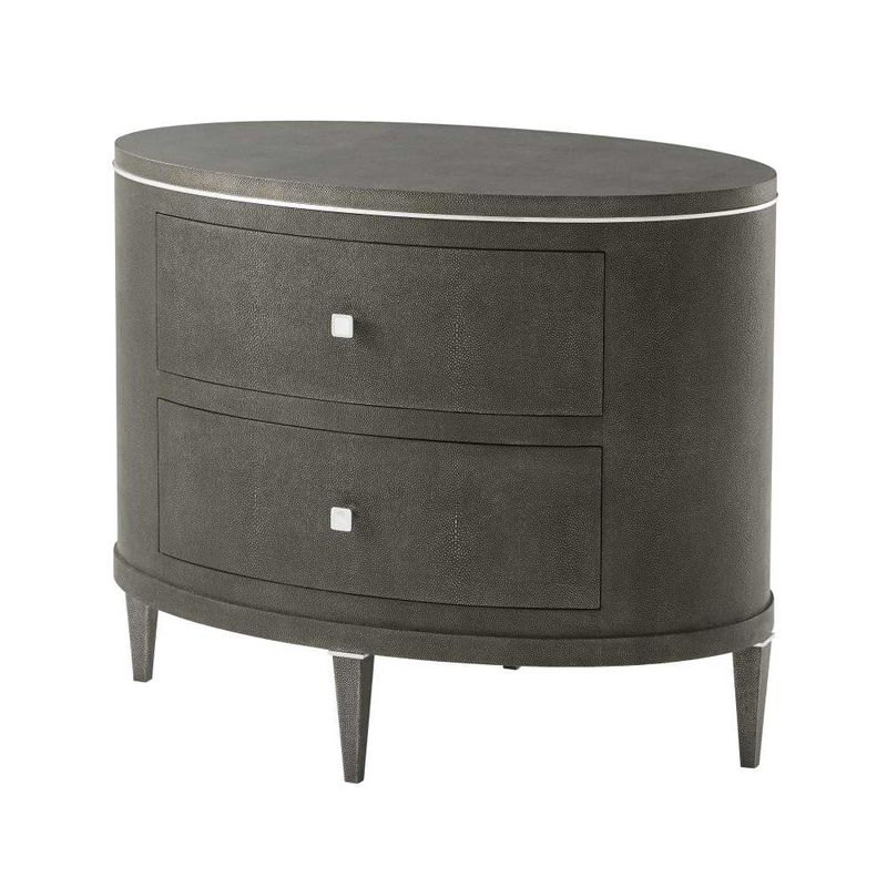 Theodore Alexander, Eli Oval Nightstand