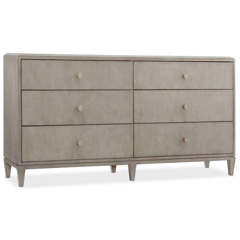 Hooker, Elixir Six-Drawer Dresser