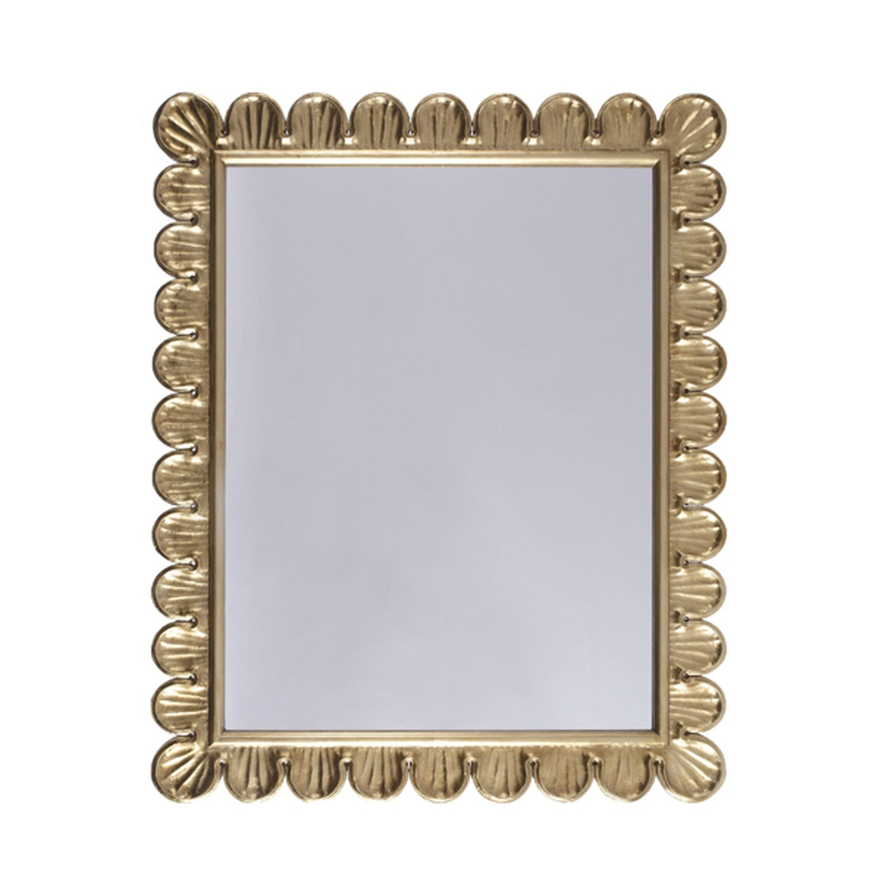 Worlds Away, Eliza Scalloped Edge Frame Mirror