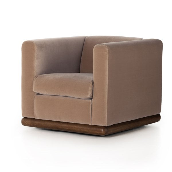 Four Hands, Elizabeth Swivel Chair - Surrey Taupe