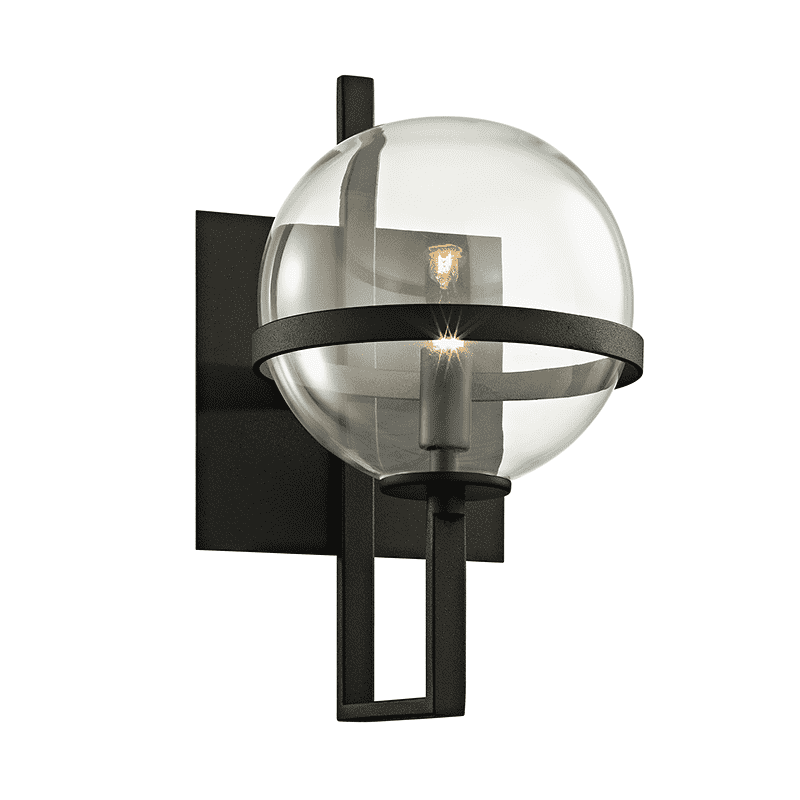 Troy Lighting, Elliot 1Lt Wall Black