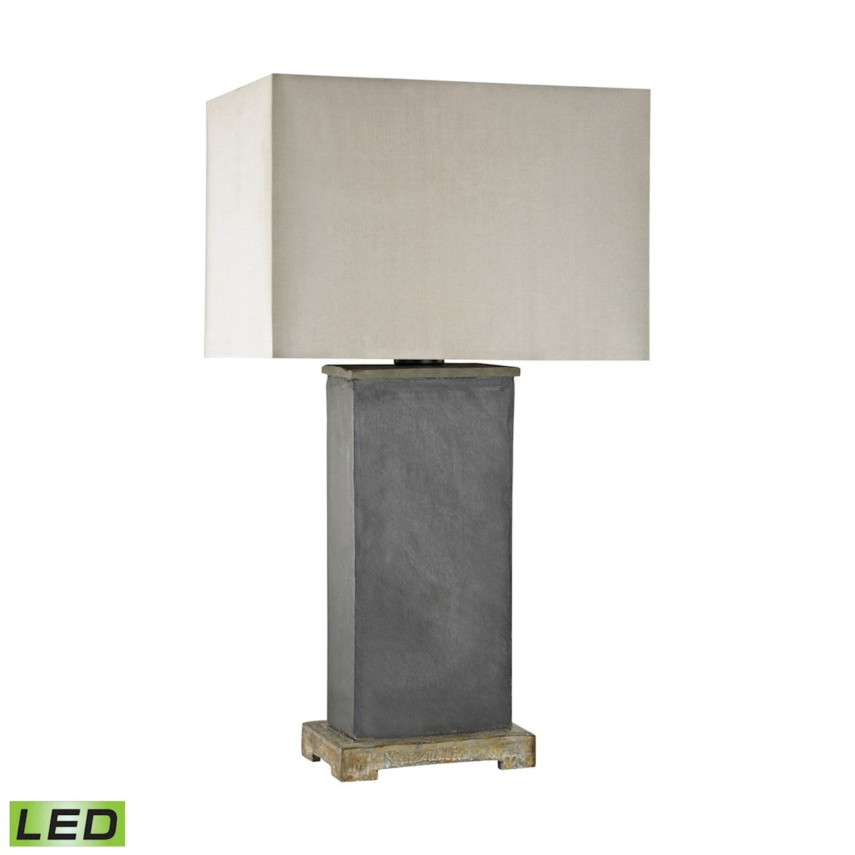 Elk Home, Elliot Bay 28'' High 1 - Light Outdoor Table Lamp