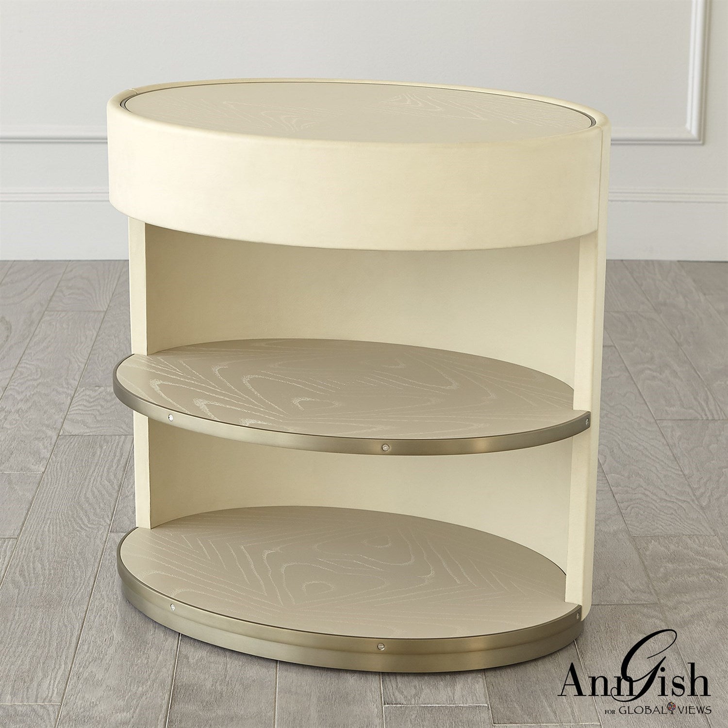 Global Views, Ellipse Bedside Cabinet