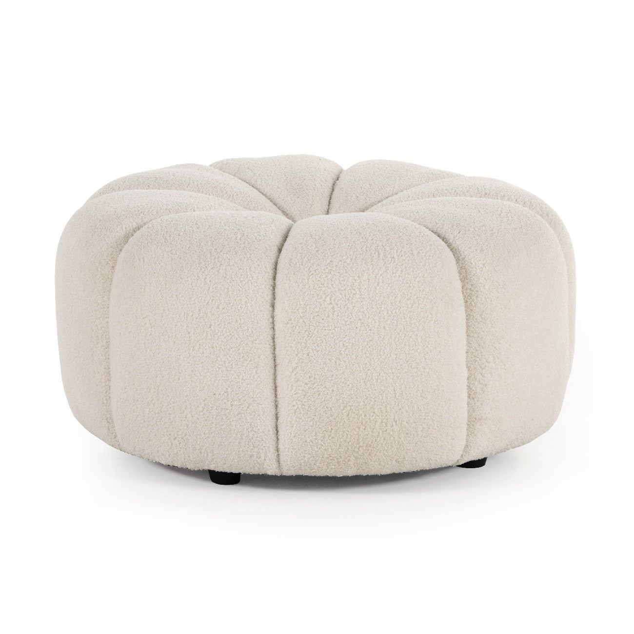 Four Hands, Elysee Ottoman - Cardiff Cream