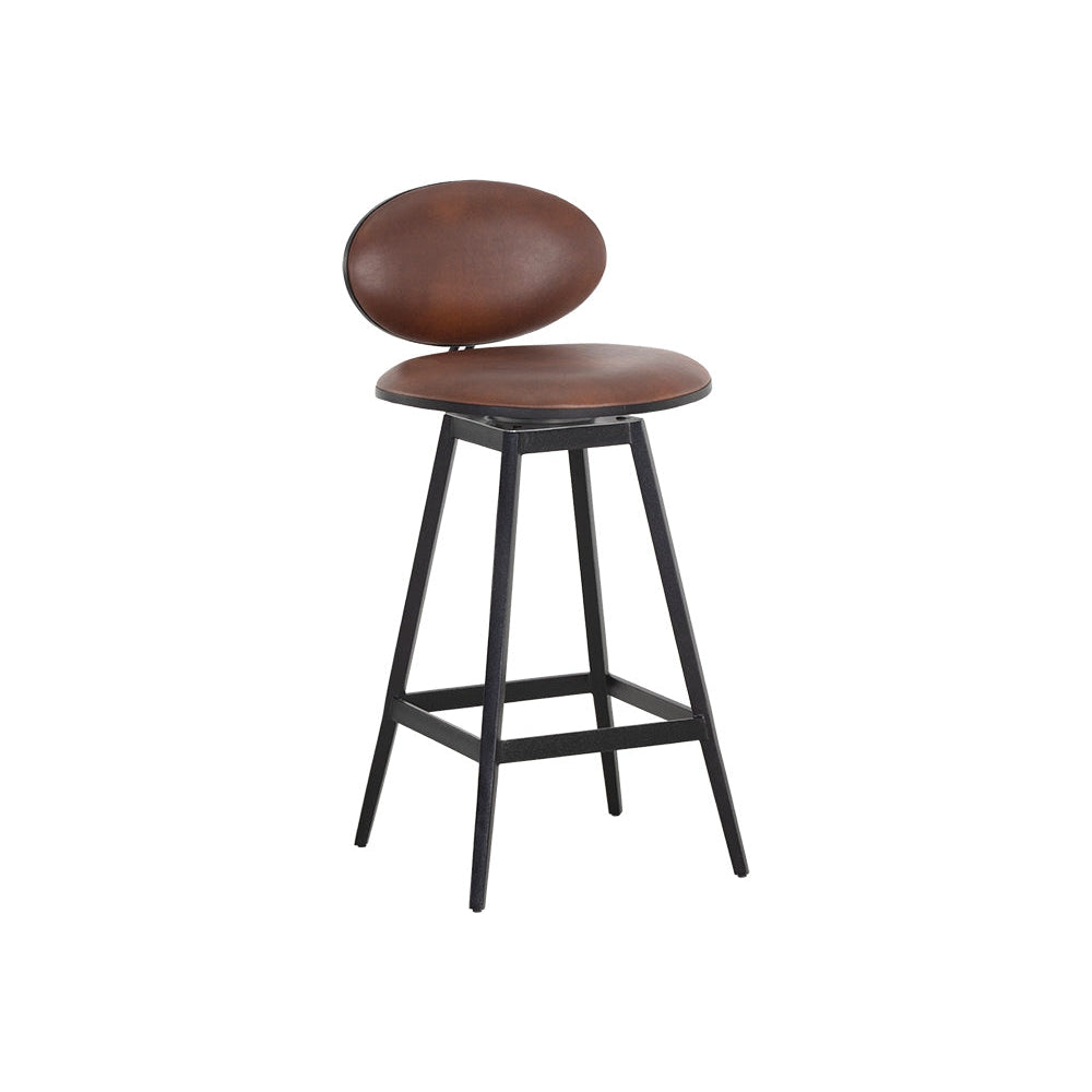 Sunpan, Ember Swivel Stool Bravo Cognac