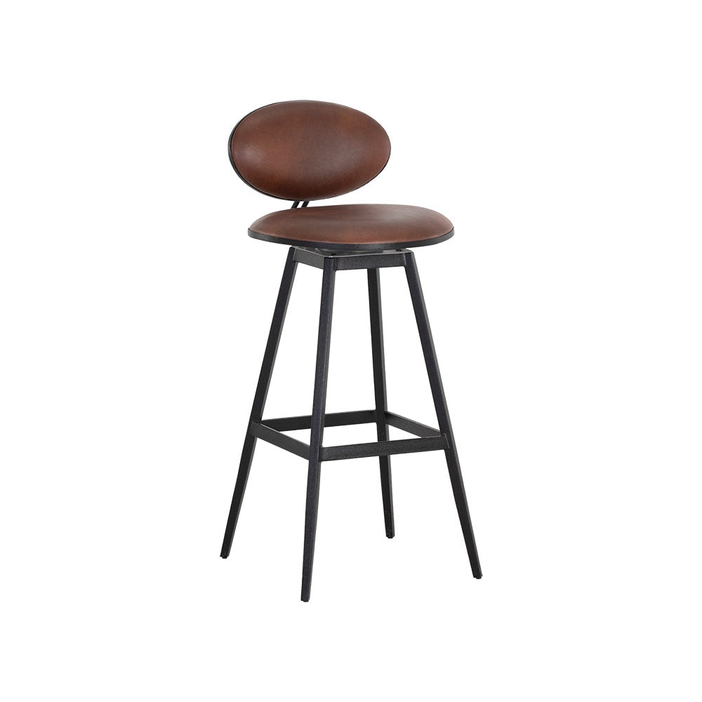 Sunpan, Ember Swivel Stool Bravo Cognac