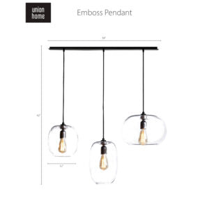 Union Home Furniture, Emboss Pendant