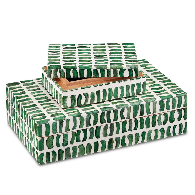 Currey, Emerald Box Set of 2