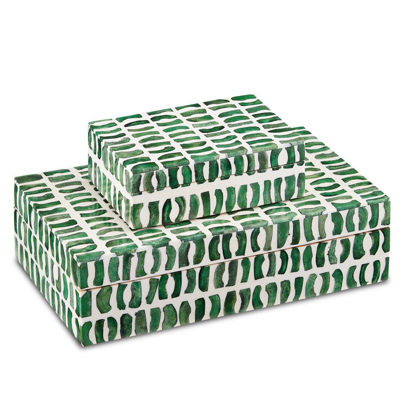 Currey, Emerald Box Set of 2