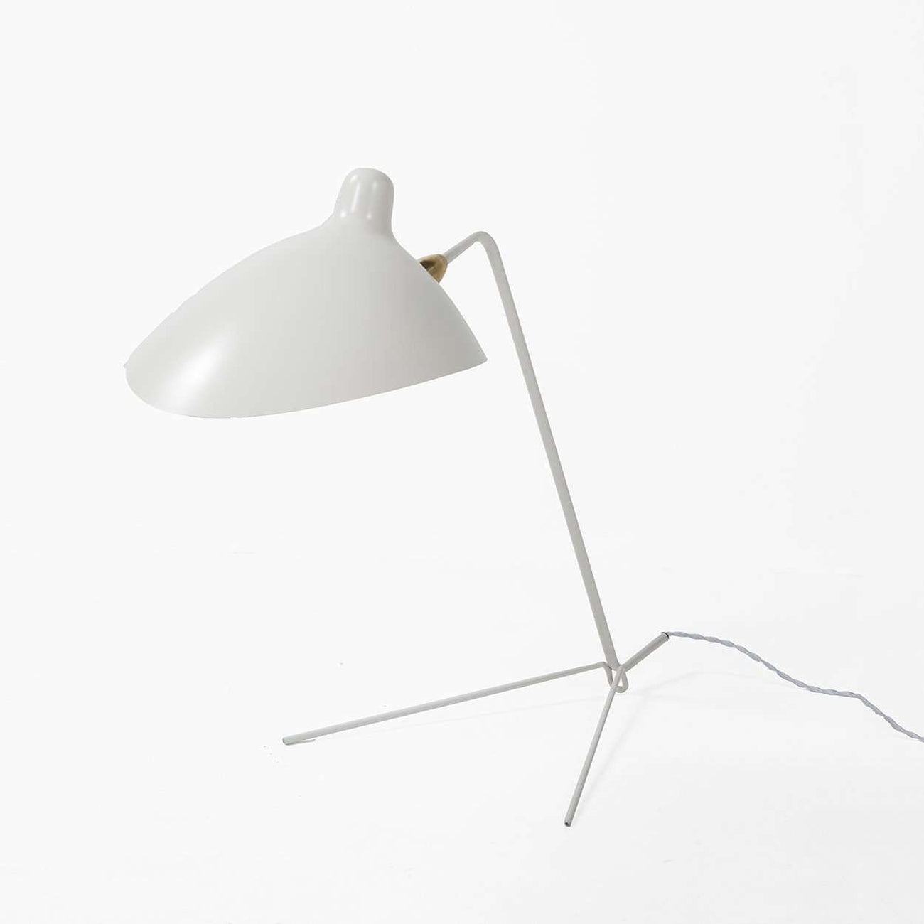 France & Son, Mouille Table Lamp - White