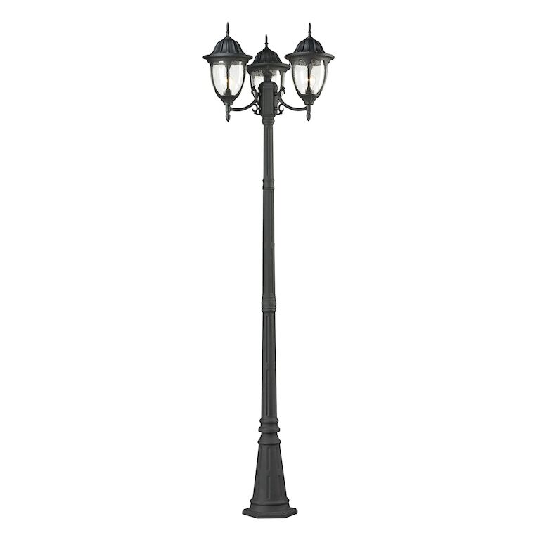 Elk Home, Outdoor Essentials 91'' High 3-Light Outdoor Post Light