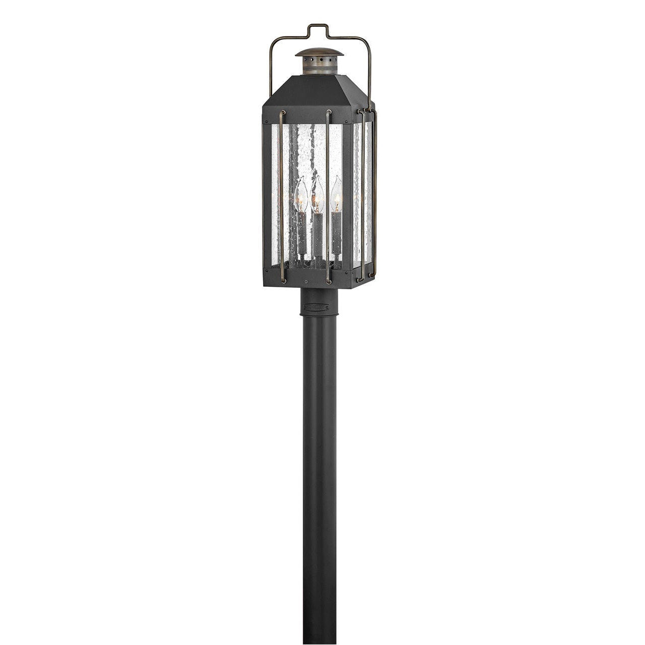 Hinkley Lighting, Outdoor Fitzgerald Large Post Top or Pier Mount Lantern