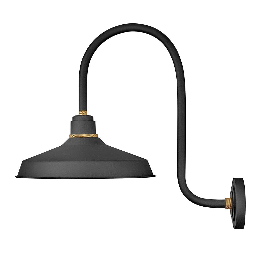 Hinkley Lighting, Outdoor Foundry Classic - Large Tall Gooseneck Barn Light