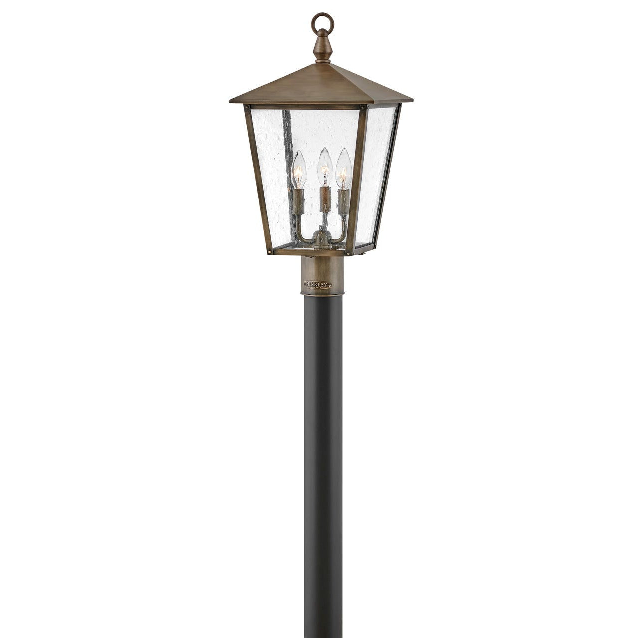 Hinkley Lighting, Outdoor Huntersfield Large Post Top or Pier Mount Lantern