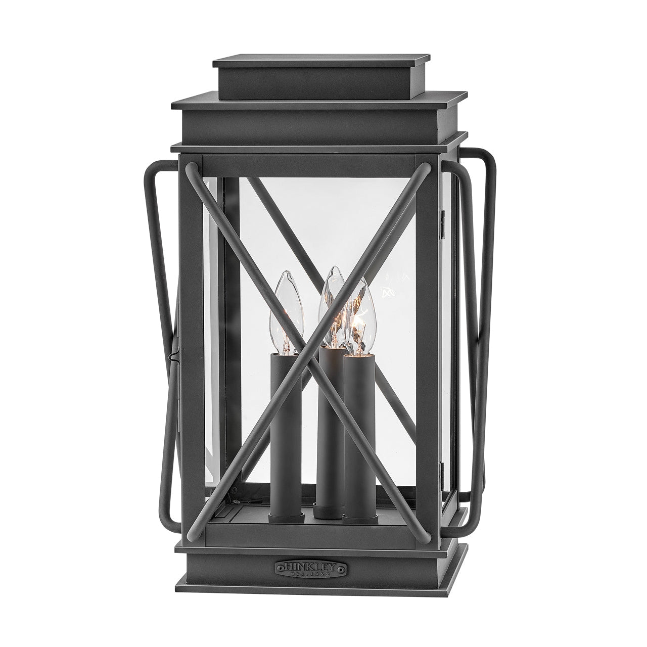 Hinkley Lighting, Outdoor Montecito - Medium Pier Mount Lantern 12V