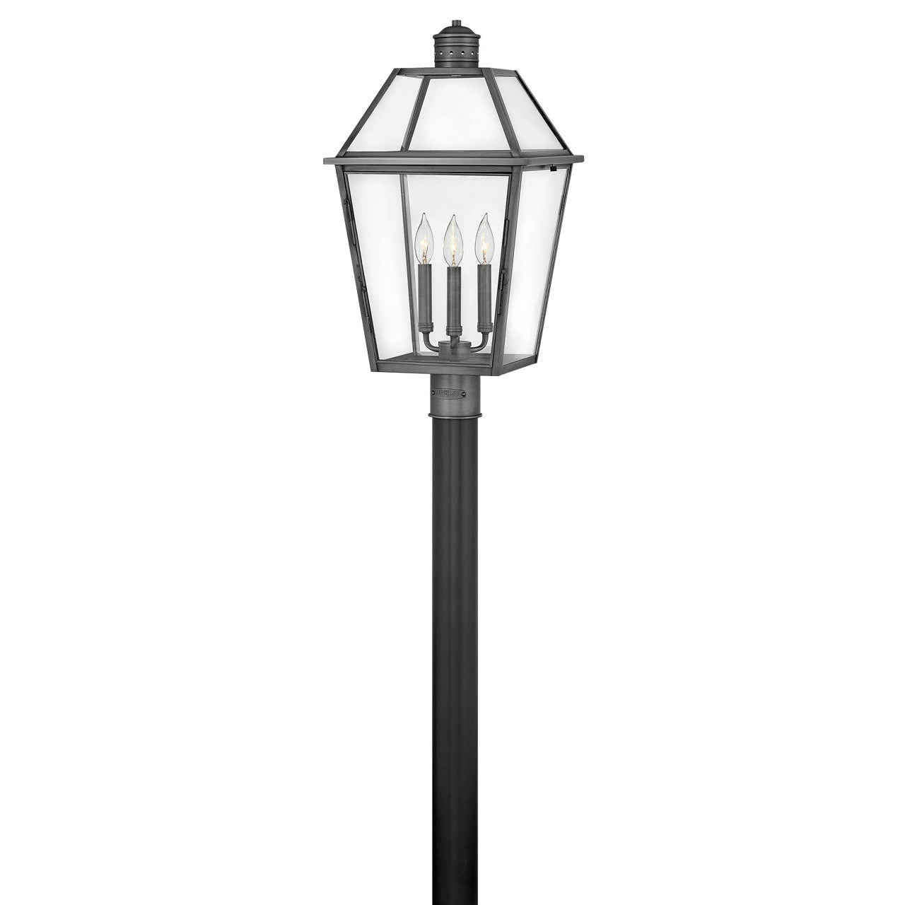 Hinkley Lighting, Outdoor Nouvelle - Medium Post Top or Pier Mount Lantern