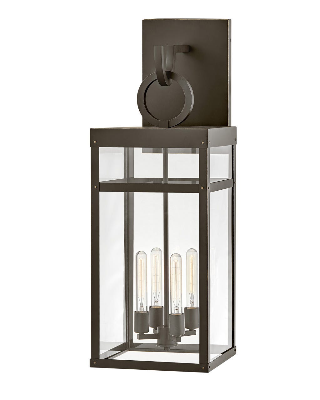 Hinkley Lighting, Outdoor Porter - Double Extra Large Wall Mount Lantern - 8.00 Watt