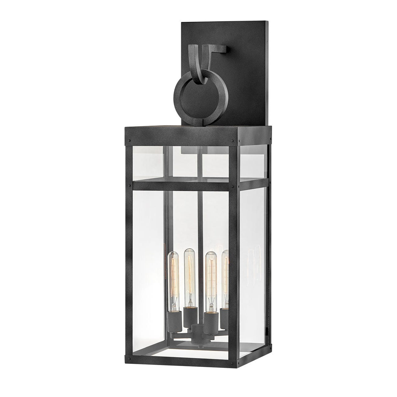 Hinkley Lighting, Outdoor Porter - Double Extra Large Wall Mount Lantern - 8.00 Watt