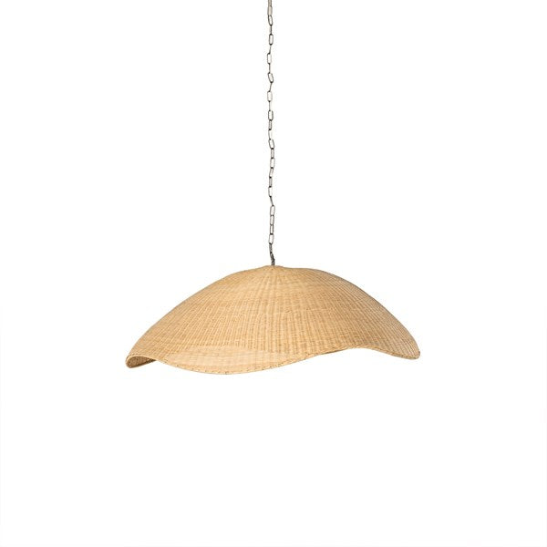 Four Hands, Overscale Woven Rattan Pendant - Natural