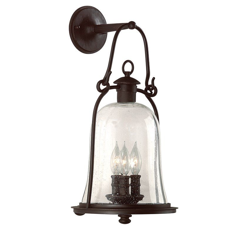 Troy Lighting, Owings Mill 3Lt Wall Lantern