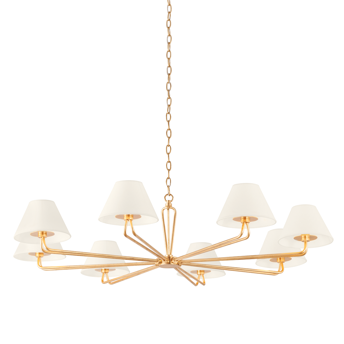 Troy Lighting, Ozias 8 Light Chandelier