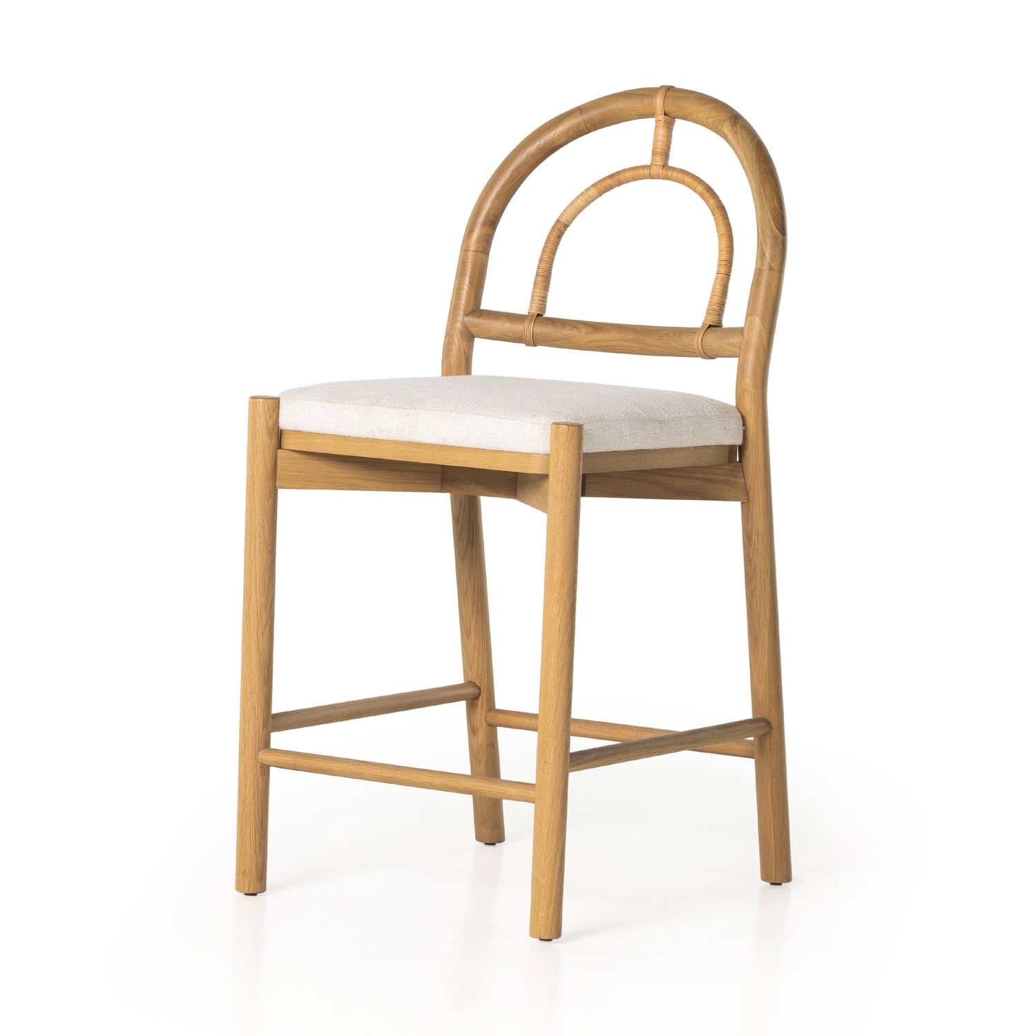 Four Hands, Pace Stool Burnished Oak