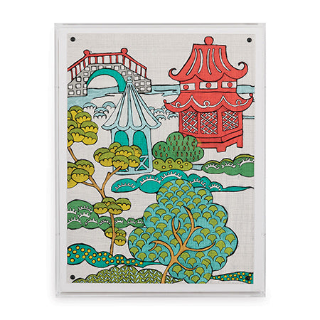 Port 68, Pagoda Landscape Artwork