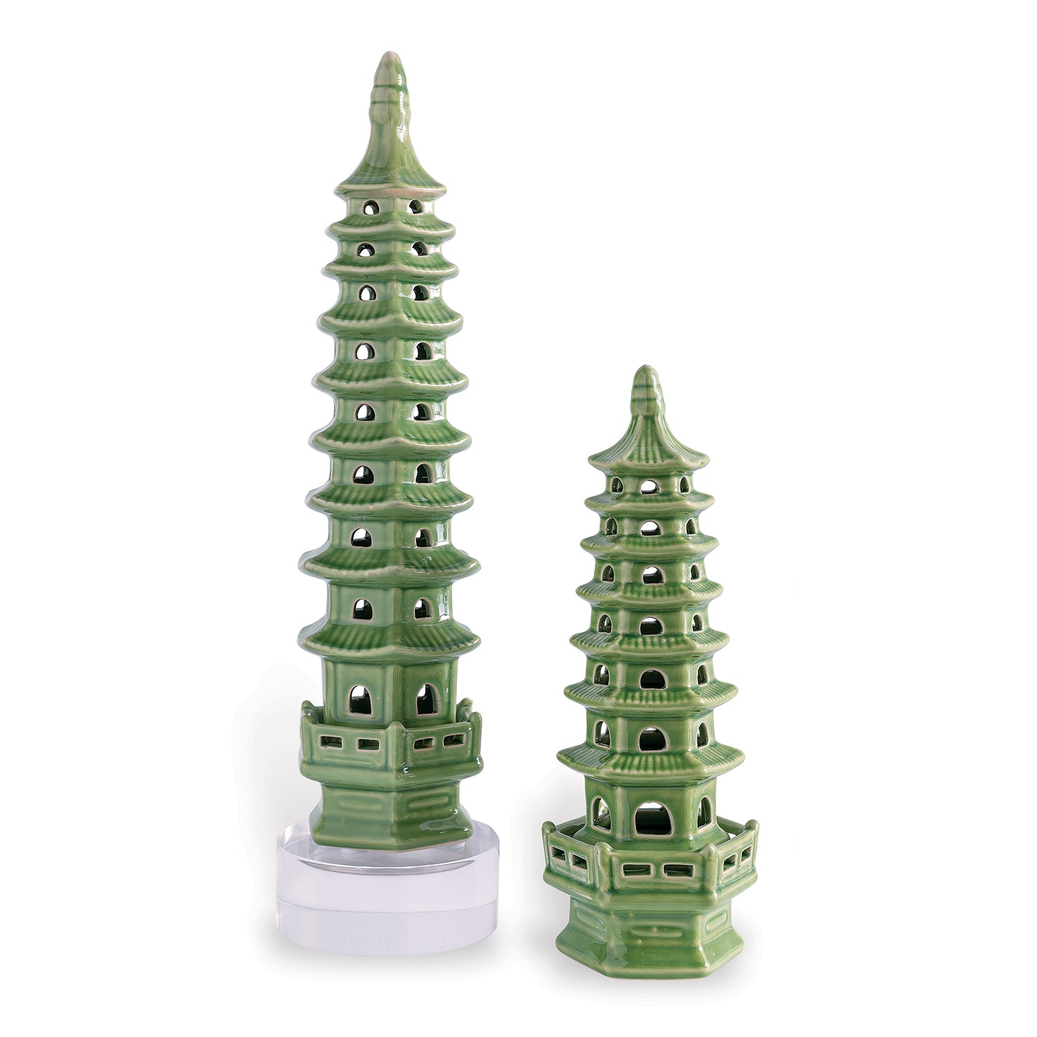 Port 68, Pagoda Tall Objects - set of 2