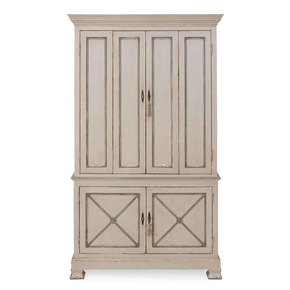 SARREID, Painted Directoire Style Cupboard