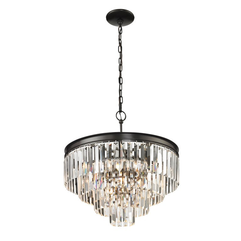 Elk Home, Palacial 20'' Wide 5-Light Chandelier - Oil Rubbed Bronze