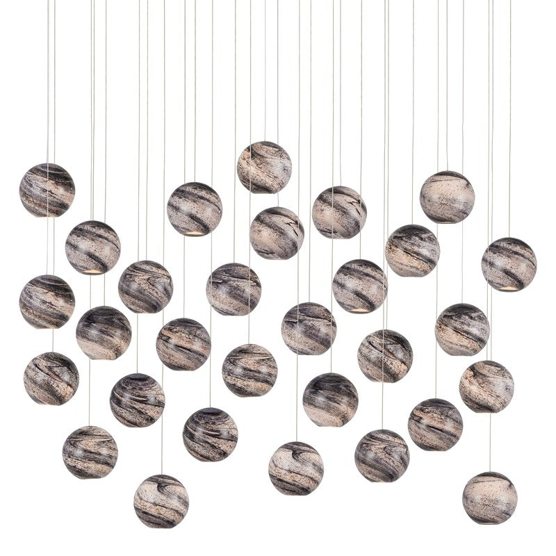 Currey, Palatino 30 - Light Multi - Drop Pendant