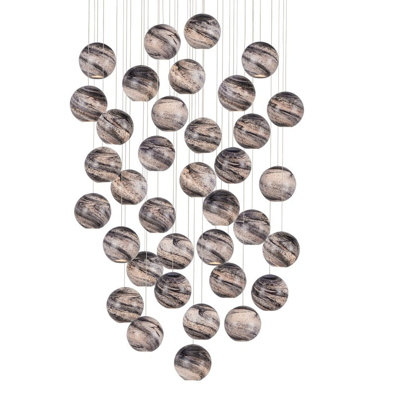 Currey, Palatino 36 - Light Multi - Drop Pendant