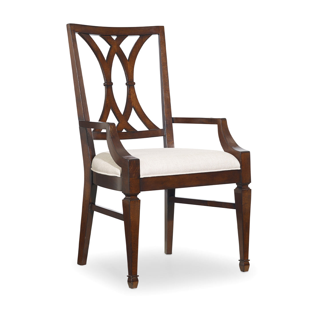 Hooker, Palisade Splat Back Arm Chair