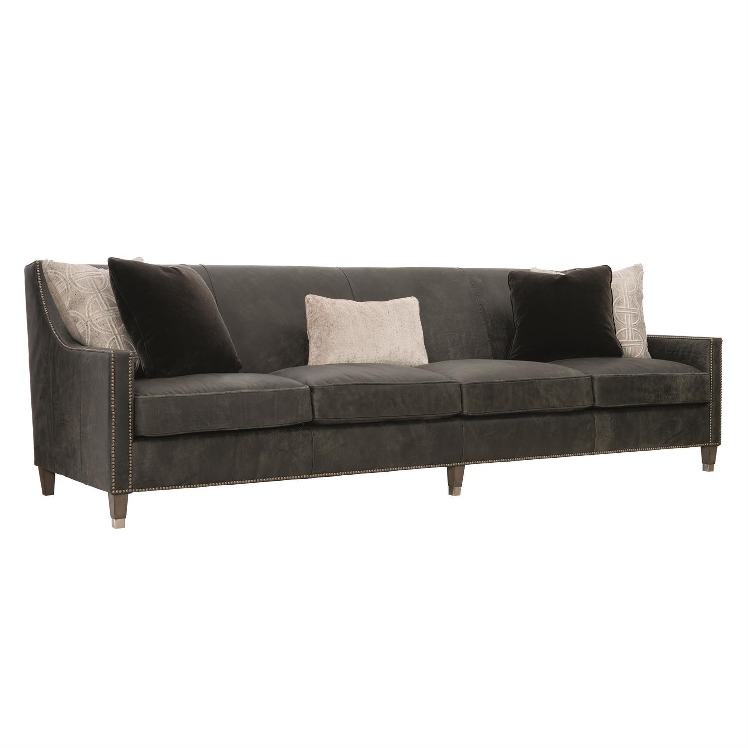 Bernhardt, Palisades Leather Sofa