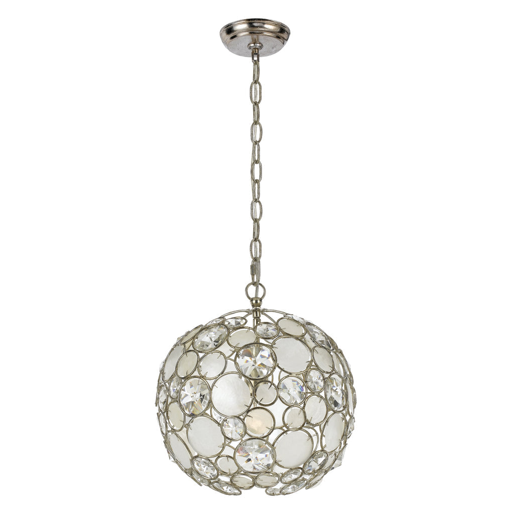 Crystorama Lighting Company, Palla 1 Light Sphere Mini Chandelier