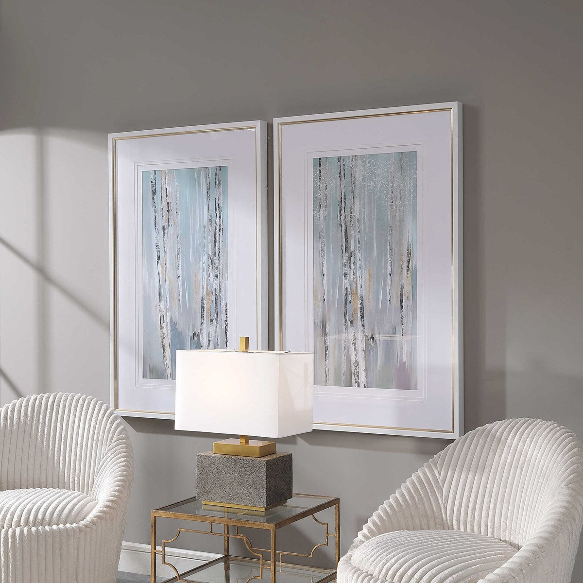 Uttermost, Pandora's Forest Framed Prints - S/2