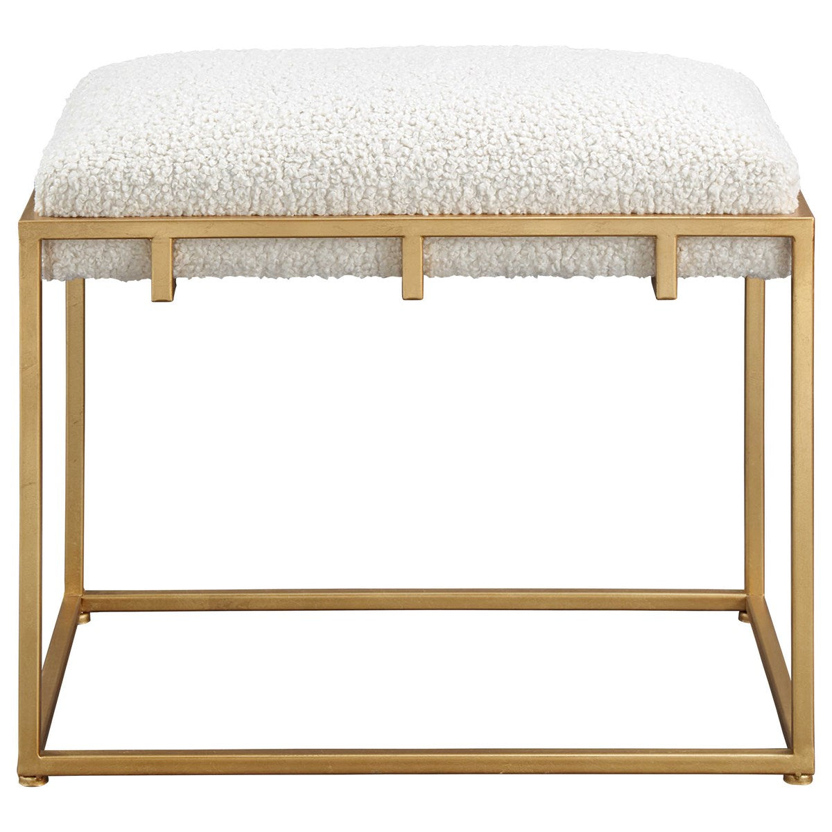 Uttermost, Paradox Small Bench, Gold