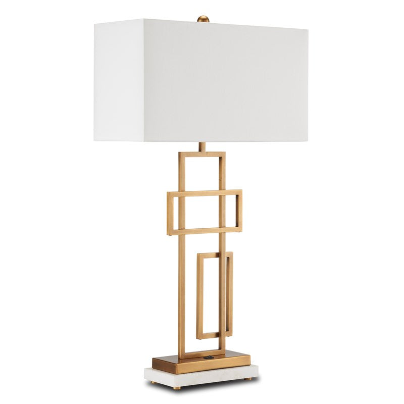 Currey, Parallelogram Table Lamp